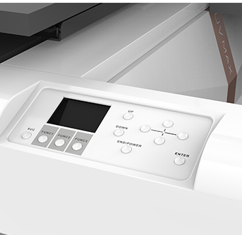 Multifunction control panel.