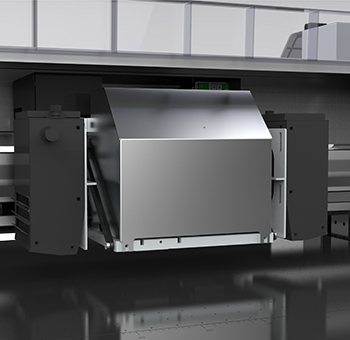 Intelligent anti-collision system. The ink truck is equipped with an intelligent touch and anti-collision sensing device. The ink truck automatically stops after a touch, protecting the print head and printing materials.