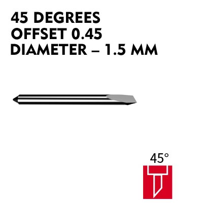 Blade for SUMMA cutting plotter 45° offset 0.45